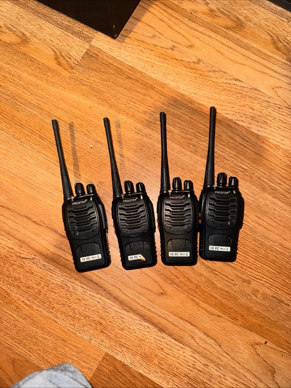 4 Proster Radios Walkie Talkies